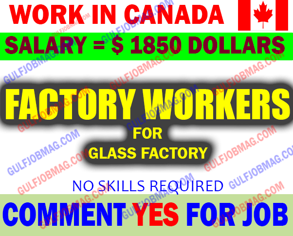 Glass Factory Worker