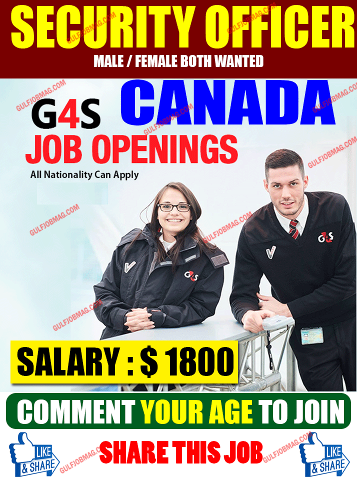 security officer job in canada
